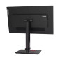 Lenovo Écran PC ThinkVision T24h-20 – 24" QHD USB-C Noir · Reconditionné