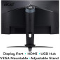 Acer Predator XB323QK Gaming Monitor 31.5-inch – 3840 x 2160 Black · Refurbished Acer Predator XB323QK Gaming Monitor 31.5-inch – 3840 x 2160 Black · Refurbished
