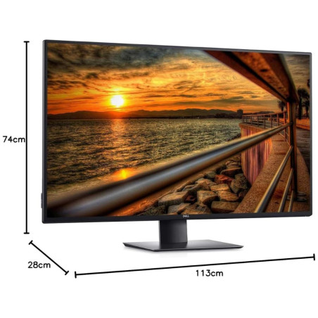 Dell Écran PC UltraSharp U4320Q – 43 pouces UHD IPS Noir · Reconditionné