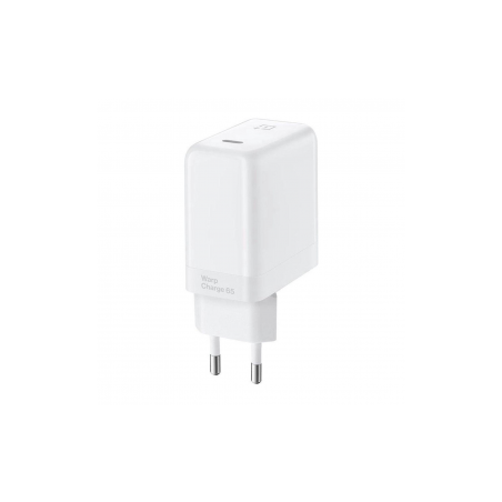 Adaptateur Secteur USB Type-C OnePlus Warp Charge 65W Blanc - Audio Re