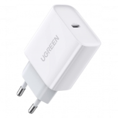 Adaptateur Secteur USB-C - UGREEN 60450 - Quick Charge 20W - Audio Ref