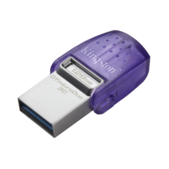 Kingston microDuo 3C 256GB USB Flash Drive Purple | Smarty