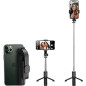 Support photo pour téléphone ECO R1 – éclairage intégré, 0,8 m, Noir Support photo pour téléphone ECO R1 – éclairage intégré, 0,8 m, Noir