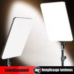 Lumière LED photo RL28 24 W 70-210 cm | Smarty
