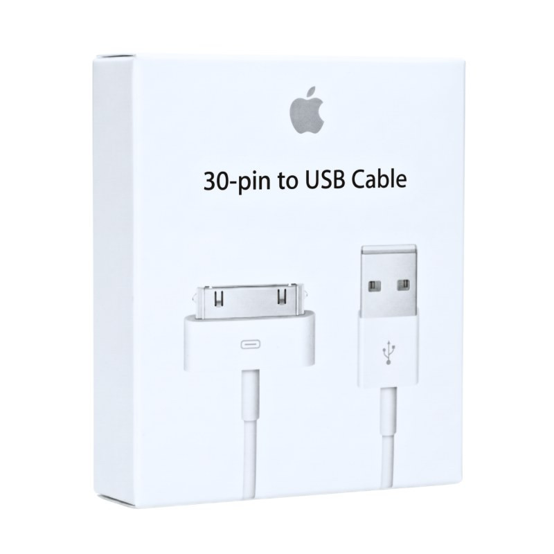 Apple 30-pin to USB-A Cable MA591ZM/C – iPhone 4/4S, Retail Box Apple 30-pin to USB-A Cable MA591ZM/C – iPhone 4/4S, Retail Box
