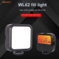 Tri-Color LED Fill Light WL62 with Clip – 5W 1200mAh Tri-Color LED Fill Light WL62 with Clip – 5W 1200mAh