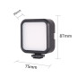 Tri-Color LED Fill Light WL62 with Clip – 5W 1200mAh Tri-Color LED Fill Light WL62 with Clip – 5W 1200mAh