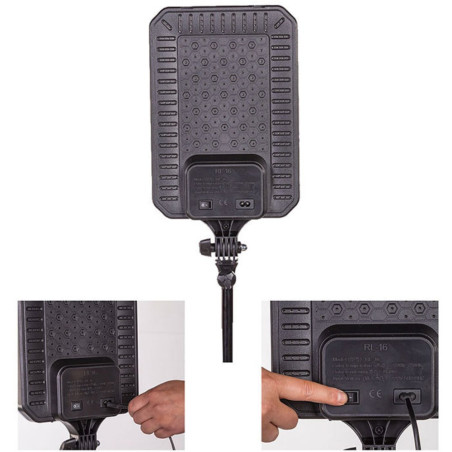 LED Fill Light ECO RL16 – 16-inch 2.4G Remote 70-210cm