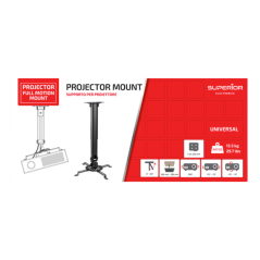 Support projecteur SUPSTV013 rotation 360° | Smarty