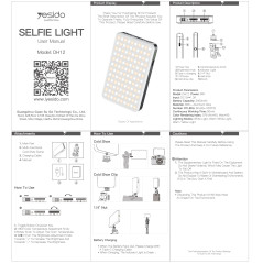 YESIDO DH12 Mini LED Selfie Light | Smarty
