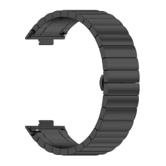 Black stainless steel Apple Watch band | Smarty
