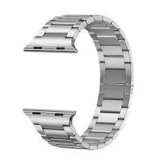 Bracelet Apple Watch acier inoxydable argent 22 mm | Smarty