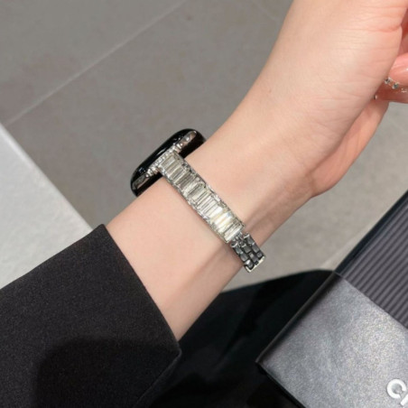 Bracelet ECO pour Apple Watch – Acier inoxydable argent