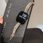 Bracelet diamant ECO pour Apple Watch – Acier inoxydable or