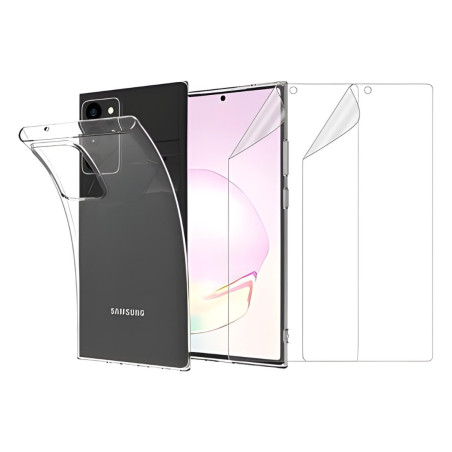 Pack coque + 2 films de protection ESSENTIELB – Samsung Galaxy Note 20 Ultra