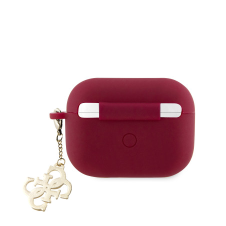 Coque de protection GUESS pour AirPods Pro 2 GUAP2LECG4M – Silicone Strass Rouge