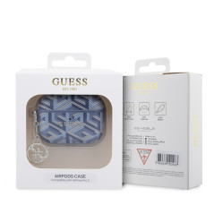 Coque GUESS AirPods 2 GUAP2HGCFSEB Bleu
