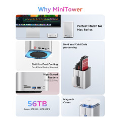 ORICO Mini Tower Stand for Mac Mini 2024