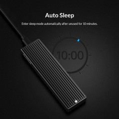 Boîtier ORICO M2PV-C3 pour SSD M.2 | Smarty