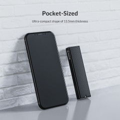 Boîtier ORICO M2PV-C3 pour SSD M.2 | Smarty