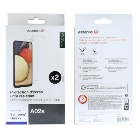 2 Pcs Film Protection ESSENTIELB pour Samsung | Smarty Paris
