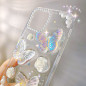 Case with Embossed Butterfly Pattern Mayline – 3D Beads