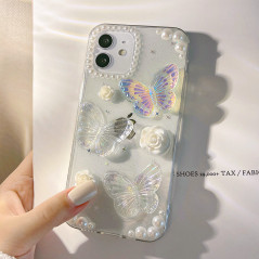 Mayline Embossed Butterfly 3D Bead Case | Smarty