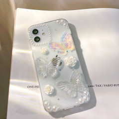 Mayline Embossed Butterfly 3D Bead Case | Smarty