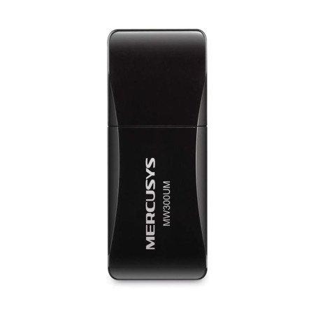 USB WiFi Adapter Mercury MW300UM Mini 300M – Black