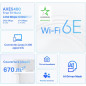 Wi-Fi 6E Router TP-Link Deco XE75 AXE5400 – White Wi-Fi 6E Router TP-Link Deco XE75 AXE5400 – White