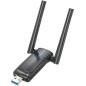 Adaptateur Wi-Fi 6 USB Xssive XSS-WSTK01 – Dual Band 1800 Mbps Adaptateur Wi-Fi 6 USB Xssive XSS-WSTK01 – Dual Band 1800 Mbps