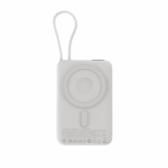 Batterie externe Devia S28 10 000 mAh argent
