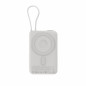 Batterie externe magnétique sans fil Devia Extreme Speed S28 – 10 000 mAh 22,5W Argent Aurora