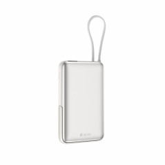 Batterie externe Devia S28 10 000 mAh argent