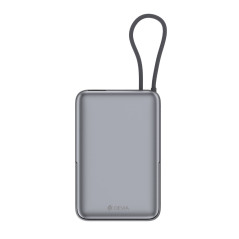 Devia S28 power bank 10,000 mAh gray