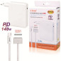 Kit chargeur LinQ PD9081 – MacBook MagSafe 3 140 W Kit chargeur LinQ PD9081 – MacBook MagSafe 3 140 W