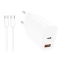 Charger Kit D-power J8268 – PD 20W QC 3.0 Type-C Cable 1 m