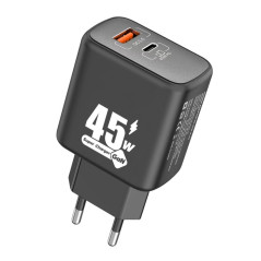 Kit chargeur EGA C45 PD 45W noir | Smarty
