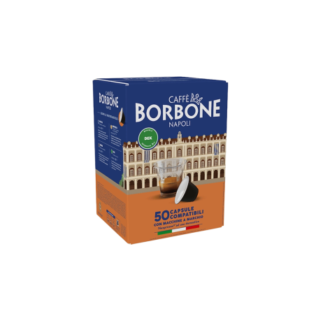 Borbone Capsule Café - Comp. Nespresso Miscela Dek 50pcs - Audio Ref G