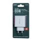 Chargeur REMAX Kiddy Series RP-U125 – 65W, USB + Type-C, blanc, prise EU Chargeur REMAX Kiddy Series RP-U125 – 65W, USB + Type-C, blanc, prise EU