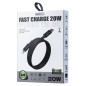 Câble REMAX Dofon RC-C026 – Type-C / Lightning 20W 1 m Noir