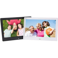 Album photo numérique HD 10,1 pouces noir | Smarty