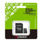 Carte mémoire microSD 256 Go Kingston Canvas Select Plus - SDCS3/256GB — Kingston · Smarty Paris 18e