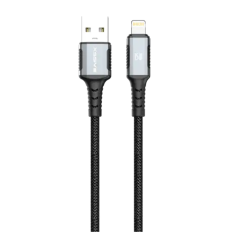 USB-A to Lightning 15W 1m Cable XSSIVE Black | Smarty