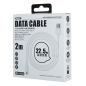 Câble USB / TYPE-C 22.5W REMAX RC-183a Série Marlik - 2M - Blanc