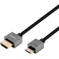 Mini HDMI Cable XSSIVE XSS-MiniHDMI3M – 4K HDMI-A/HDMI-C 3m Black Mini HDMI Cable XSSIVE XSS-MiniHDMI3M – 4K HDMI-A/HDMI-C 3m Black