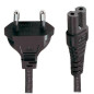 Belkin Cordon d'alimentation C7-Euro F3A218cp1.8M-P – 1,8 m Noir