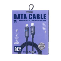 Câble USB-C Lightning REMAX C01-CL30W 30 W noir