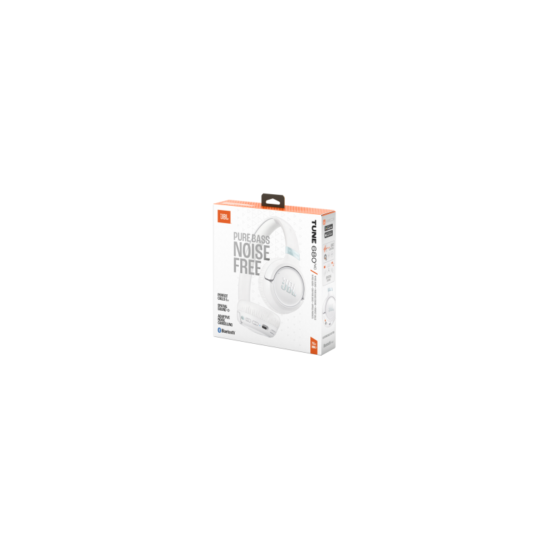 Casque Bluetooth JBL Tune 680NC - JBLT680NCWHT - Blanc Casque Bluetooth JBL Tune 680NC - JBLT680NCWHT - Blanc