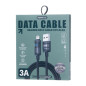 Câble USB-A/Lightning REMAX C01-AL3A – 15 W 1,2 m Noir Câble USB-A/Lightning REMAX C01-AL3A – 15 W 1,2 m Noir